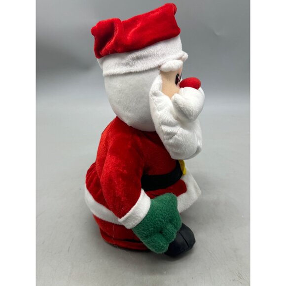 T.L. Toys Santa Claus Animated Plush Doll 11 Inches Christmas Decoration READ - Picture 4 of 9
